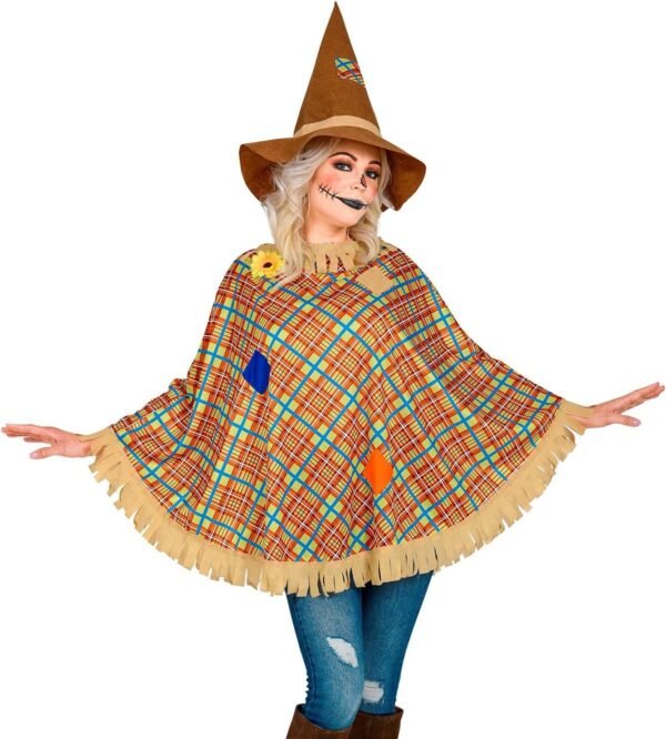 "SPAVENTAPASSERI" (poncho, cappello)