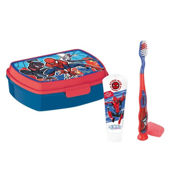 SPIDERMAN PORTAMERENDA C/SPAZZOLINO & DENTRIFICIO