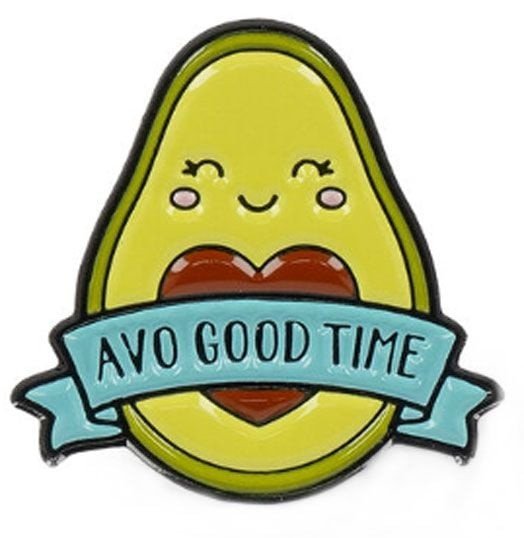SPILLA IN METALLO
SMALTATO - PIN YOUR
STYLE! - AVOCADO