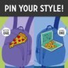 SPILLA IN METALLO SMALTATO - PIN
YOUR STYLE! - PIZZA