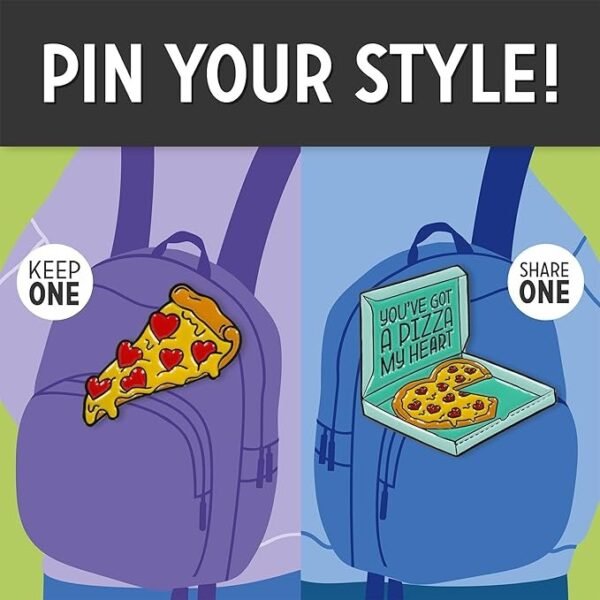 SPILLA IN METALLO SMALTATO - PIN
YOUR STYLE! - PIZZA