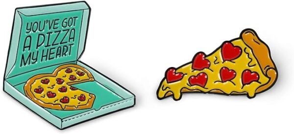 SPILLA IN METALLO SMALTATO - PIN
YOUR STYLE! - PIZZA