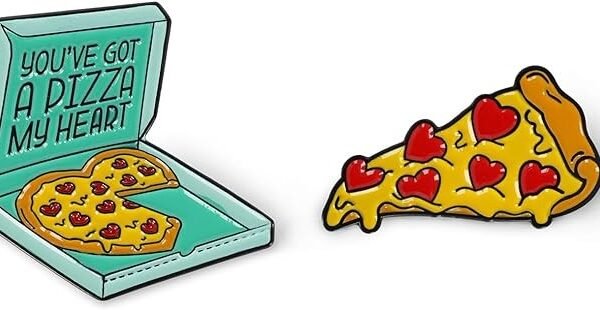 SPILLA IN METALLO SMALTATO - PIN
YOUR STYLE! - PIZZA