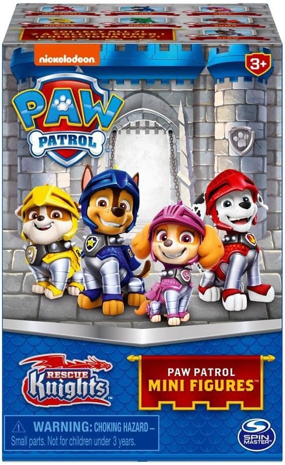Spin Master - Paw Patrol Mini Figures Rescue Knights personaggi assortiti - immagine 2