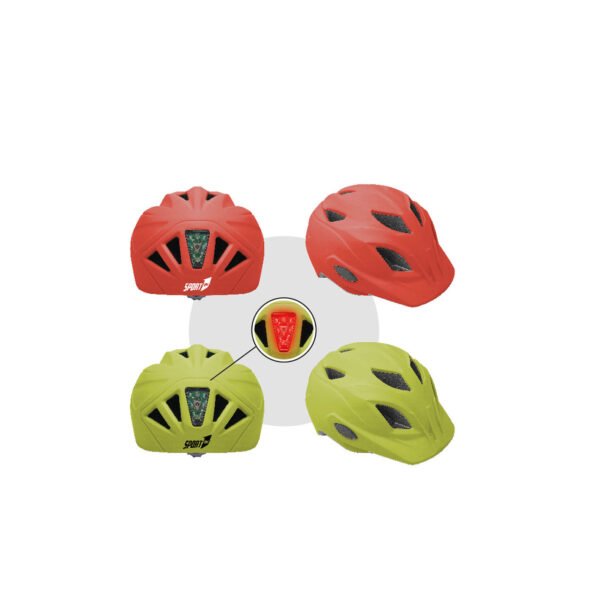 Casco sport safe-x c/luce led