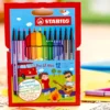 STABILO Pen 68 mini astuccio in cartone da 18 colori ass.