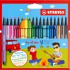 STABILO Pen 68 mini astuccio in cartone da 18 colori ass.