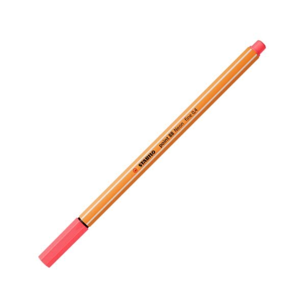 STABILO point 88 rosso fluorescente