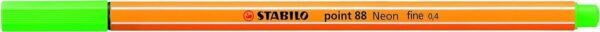 STABILO point 88 verde fluorescente