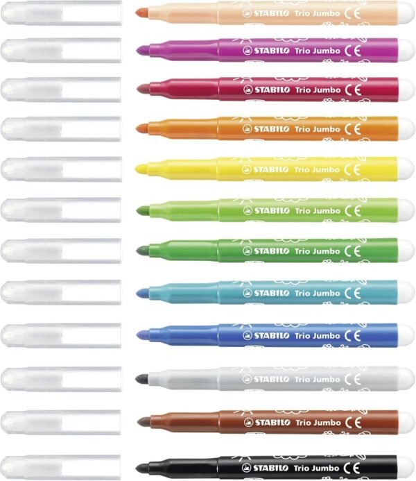 Stabilo trio jumbo barattolo 48 pezzi unico codice ean