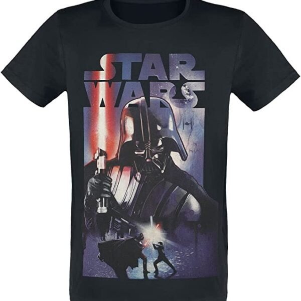 star-wars-darth-vader-poster-men-s-short-sleeved-t-shirt-m.jpg Star Wars - Darth Vader Poster - Men's Short Sleeved T-shirt - M