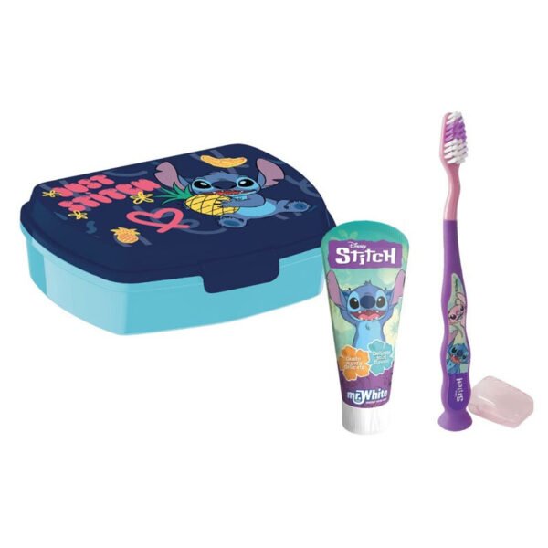 STITCH PORTAMERENDA C/SPAZZOLINO & DENTRIFICIO
