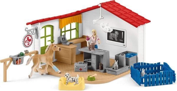 Studio veterinario con animali domestici