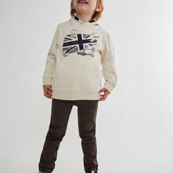 SUDADERA ECRU - BEIGE -    8Y - 1