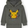 SUDADERA PIKACHU - GRIS MEDIO -    5Y - 1