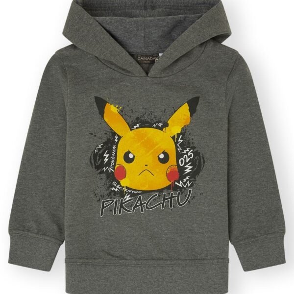 sudadera-pikachu-gris-medio-5y-1.jpg SUDADERA PIKACHU - GRIS MEDIO - 5Y - 1