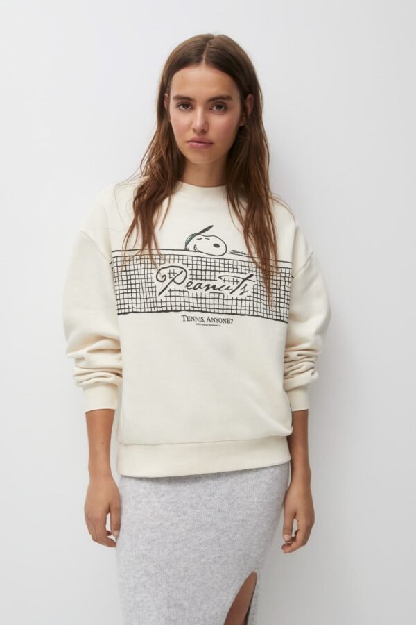 SUDADERA SNOOPYTENNIS - LILA -    5Y - 1