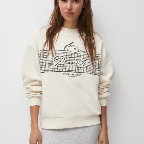 SUDADERA SNOOPYTENNIS - LILA -    8Y - 1