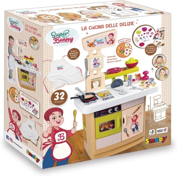 Super Benny La Cucina Delle Delizie Smoby