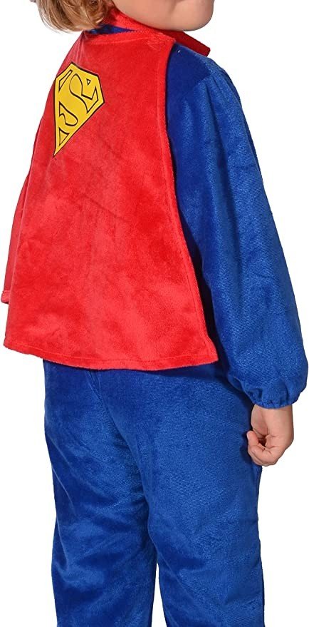 SUPERMAN COSTUME BABY 6/12 MESI