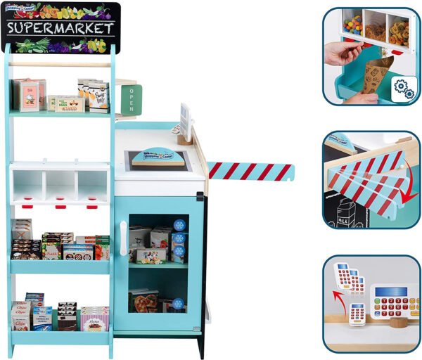 Supermercato, Legno (MDF)
