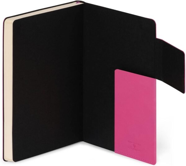 Taccuino a righe - my notebook - large - raspberry