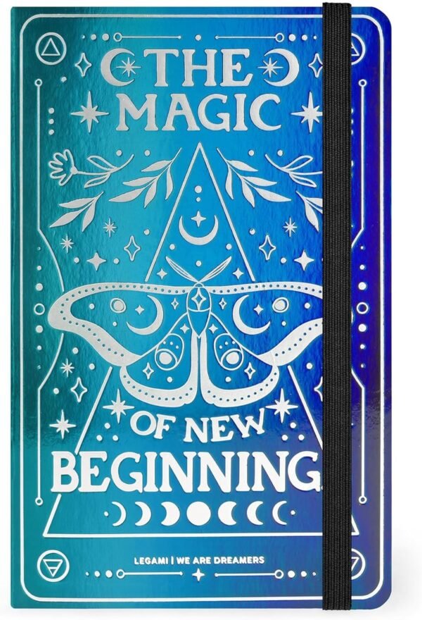 Taccuino a righe - photo notebook - medium - moth
