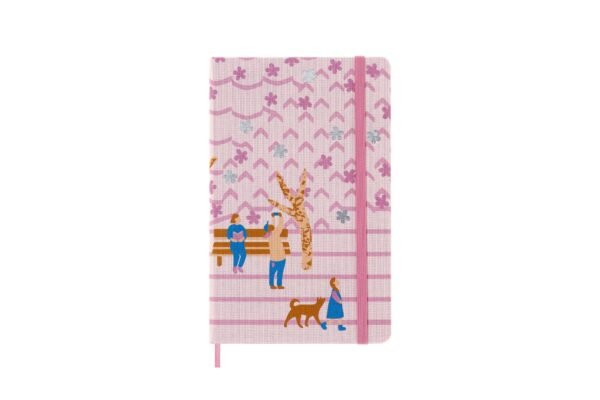 TACCUINO LG SAKURA RIGHE BICICLETTA MOLESKINE