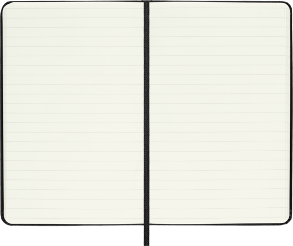 TACCUINO MED.C.RIGIDA RIGHE NERO MOLESKINE