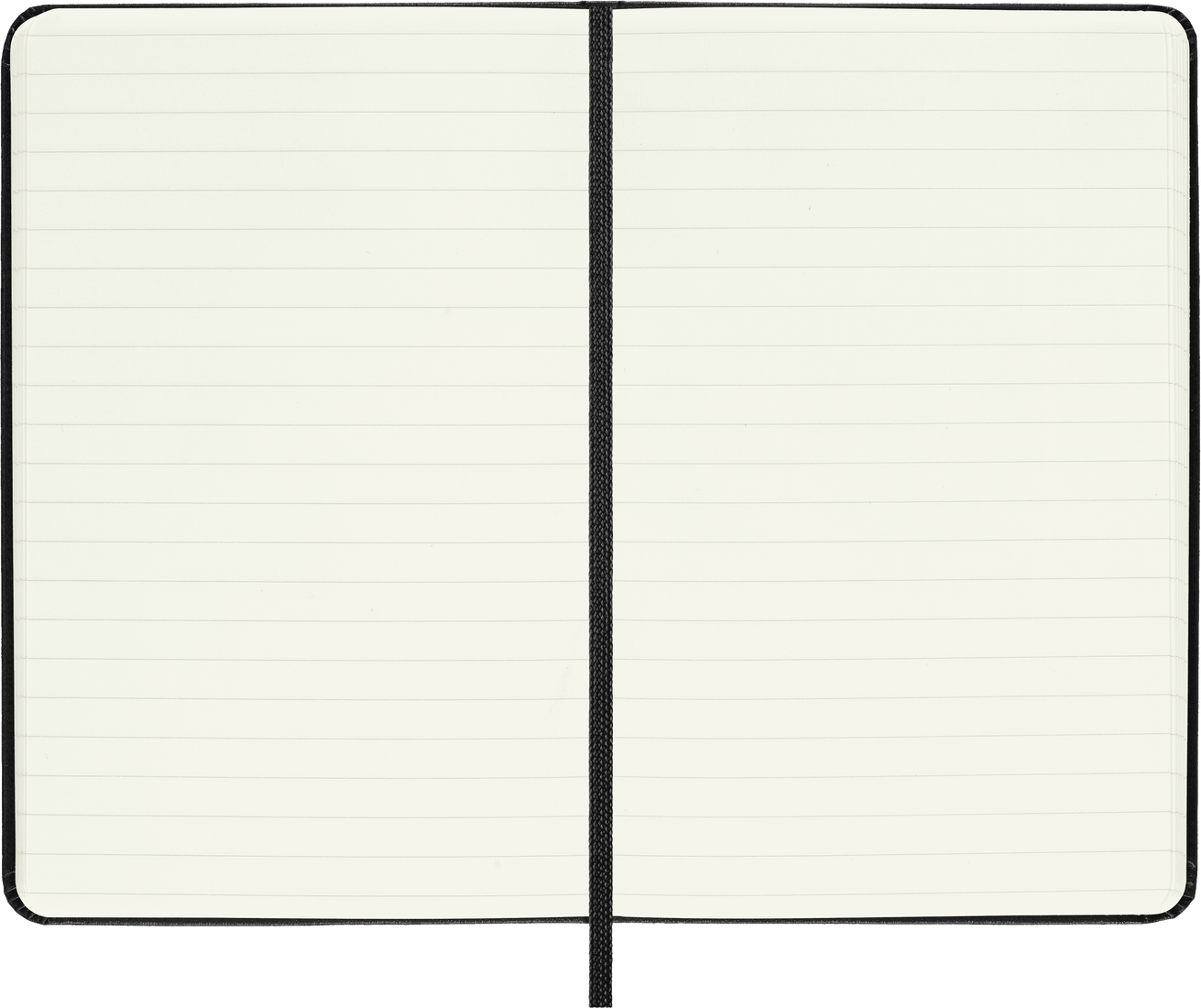 TACCUINO MED.C.RIGIDA RIGHE NERO MOLESKINE - immagine 3