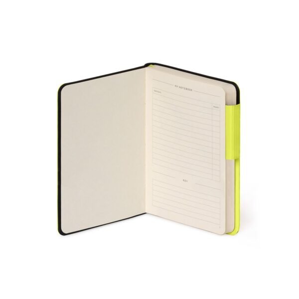 TACCUINO - MY NOTEBOOK - MEDIUM
LINED - NEON YELLOW