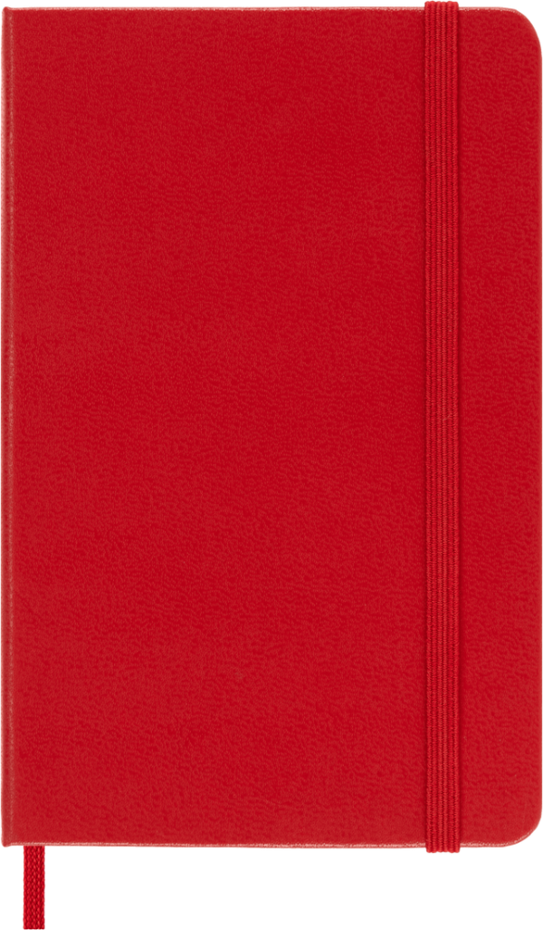 TACCUINO PK C.RIG.P.BIANCA ROSSO MOLESKINE
