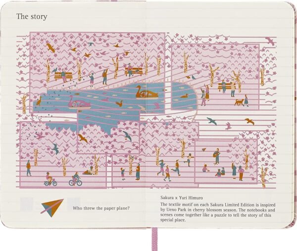 TACCUINO PK SAKURA RIGHE COPPIA MOLESKINE