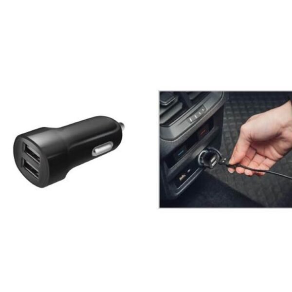 TAKE
ALIMENTATORE
AUTO 2 USB A 10W
NERO