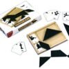 TANGRAM ROSSO CON CARTE