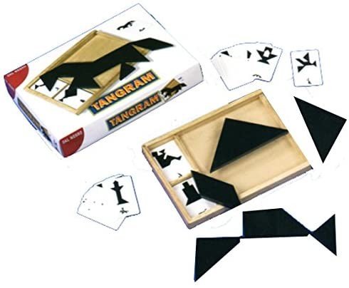 TANGRAM ROSSO CON CARTE