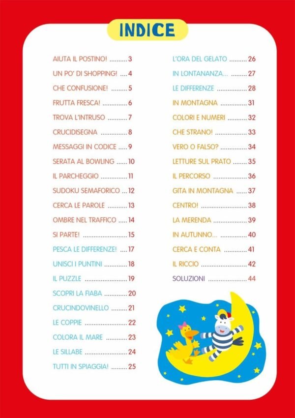 TANTI GIOCHI PER TUTTO L'ANNO