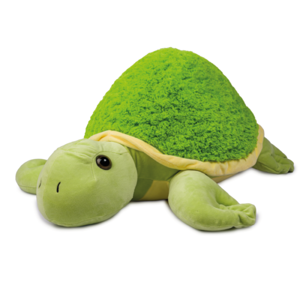 TARTARUGA 60CM 2 COL.ASS OCCHI PLAST IMBOTT.ECO