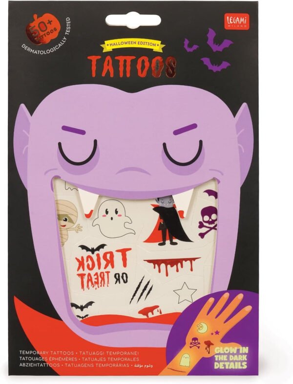 TATUAGGI TEMPORANEI - TATTOOS - HALLOWEEN