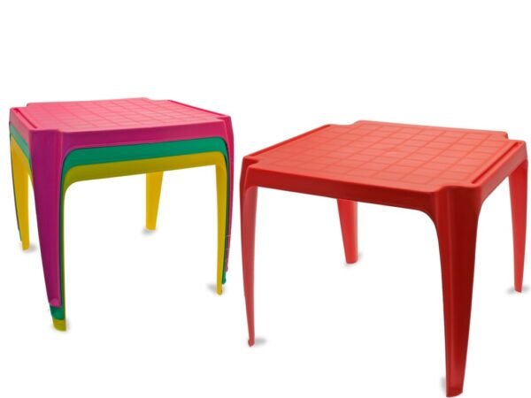 TAVOLO IN PLASTICA 4 COLORI ASST.