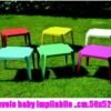 TAVOLO IN PLASTICA 4 COLORI ASST.
