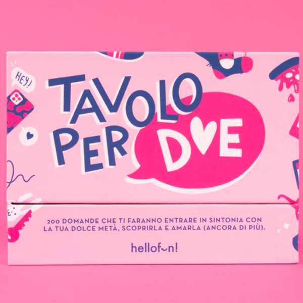TAVOLO PER DUE