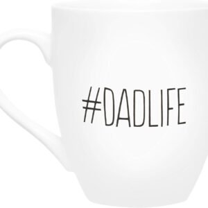 Tazza in ceramica con manico per il pap&agrave;