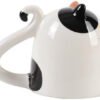 TAZZA IN CERAMICA UP & DOWN ORANGE CAT