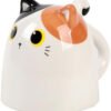 TAZZA IN CERAMICA UP & DOWN ORANGE CAT