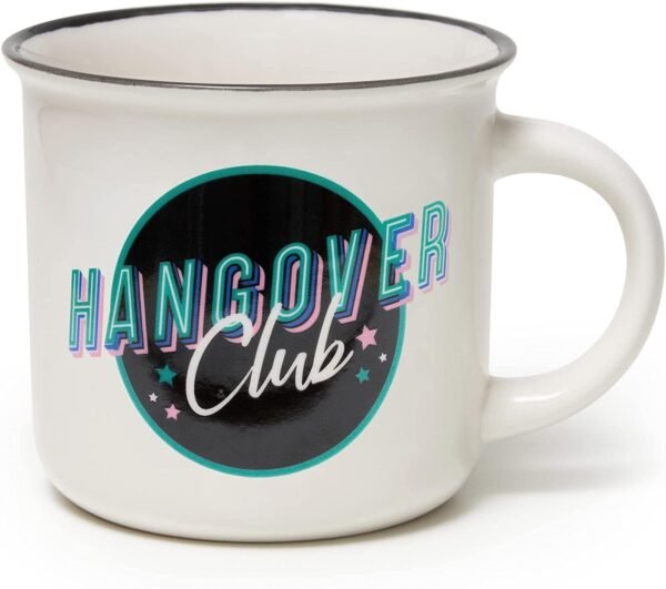 TAZZA IN PORC. NEW BONE CHINA - CUP-PUCCINO - HANGOVER