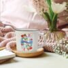 TAZZA IN PORC. NEW BONE CHINA -
CUP-PUCCINO - KING