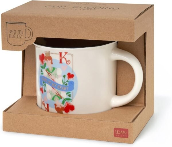 TAZZA IN PORC. NEW BONE CHINA -
CUP-PUCCINO - KING