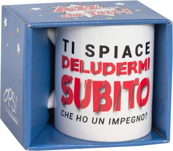 TAZZA O.P.S. DELUDERMI