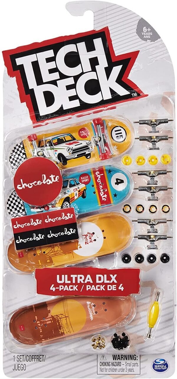 TECH DECK PACK DA 4 SKATE
